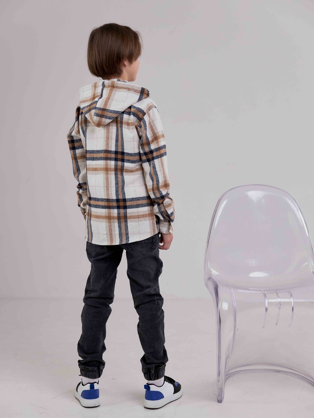 Сорочка в клітинку