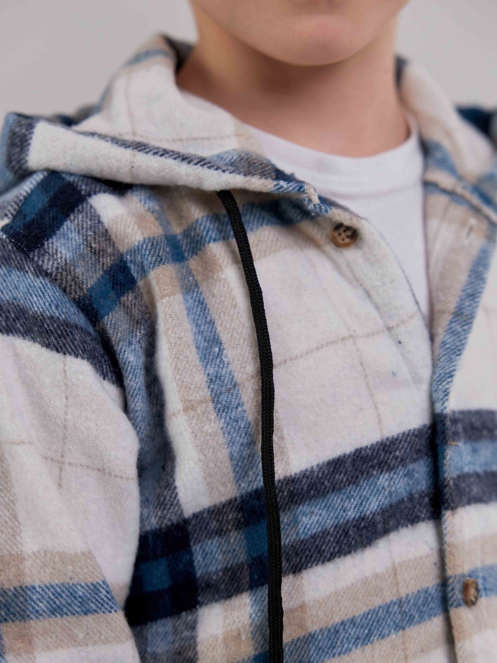 Байкова сорочка в клітинку