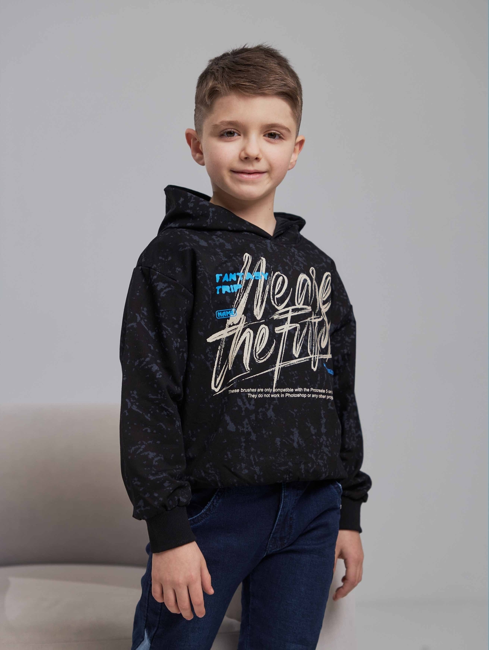 Худі з принтом