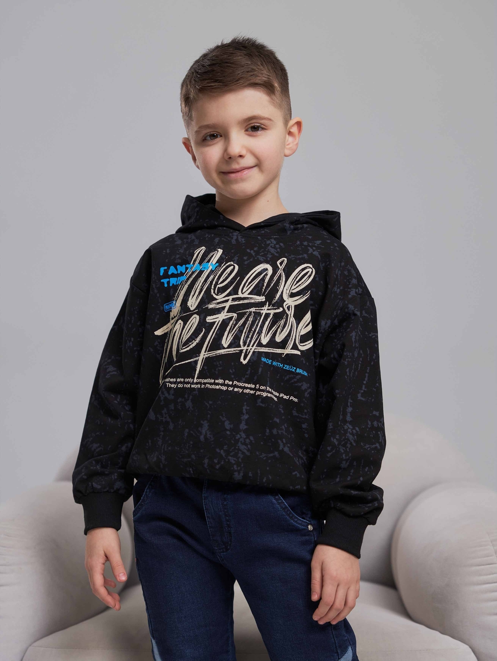 Худі з принтом