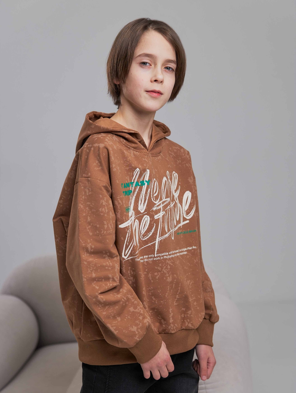 Худі з принтом