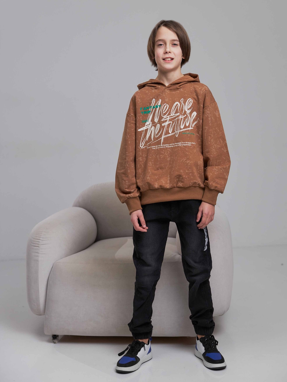 Худі з принтом