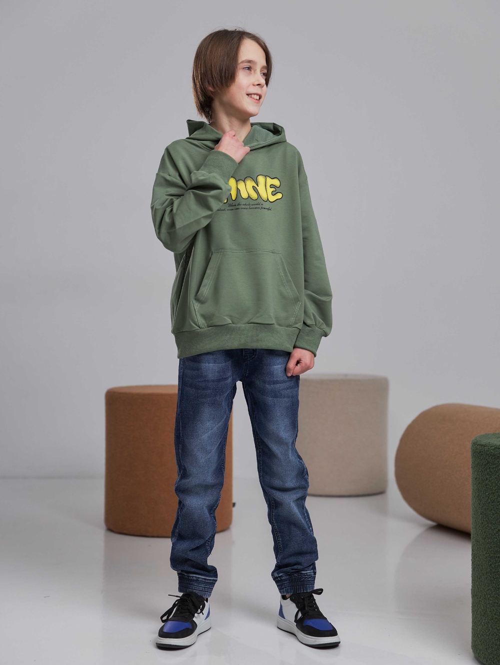 Худі з принтом