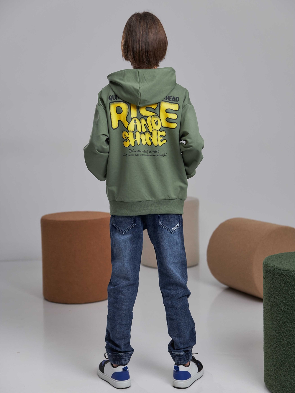 Худі з принтом