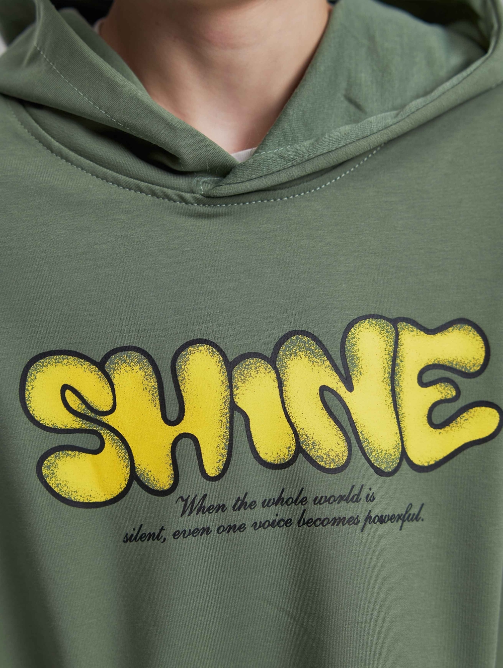 Худі з принтом