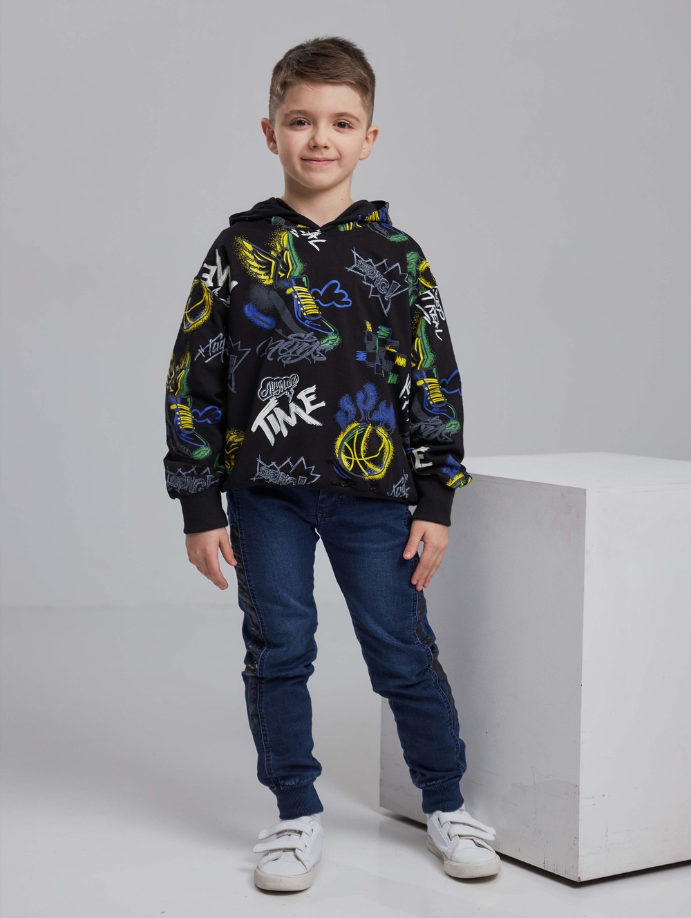 Худі з принтом