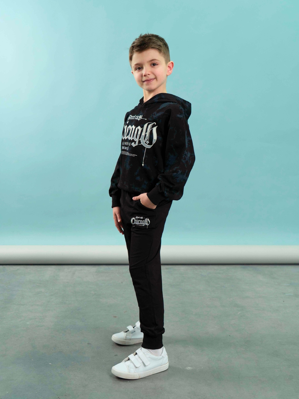 Спортивний костюм з принтом