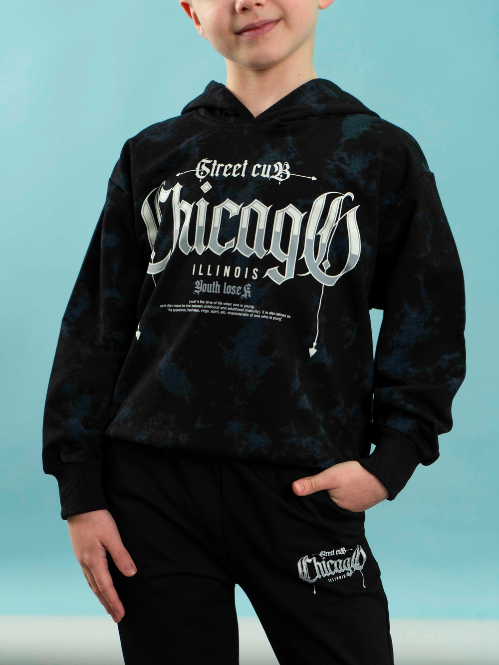 Спортивний костюм з принтом