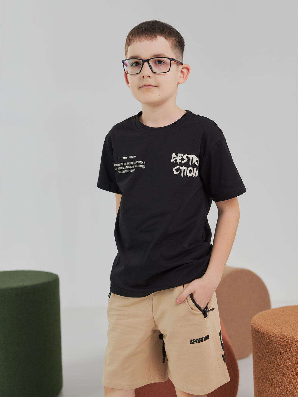 Футболка з принтом 