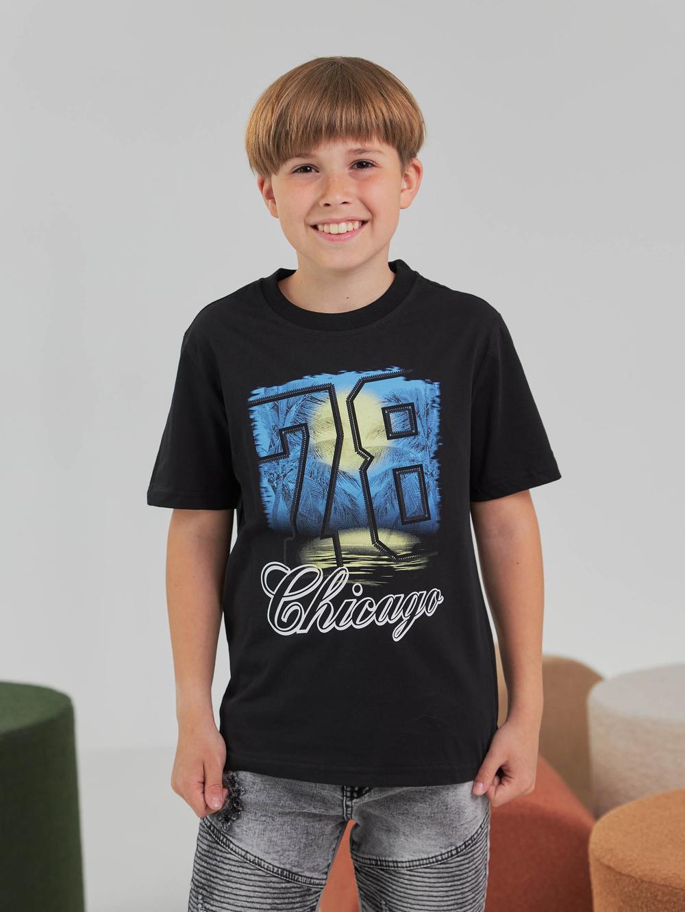 Футболка з принтом