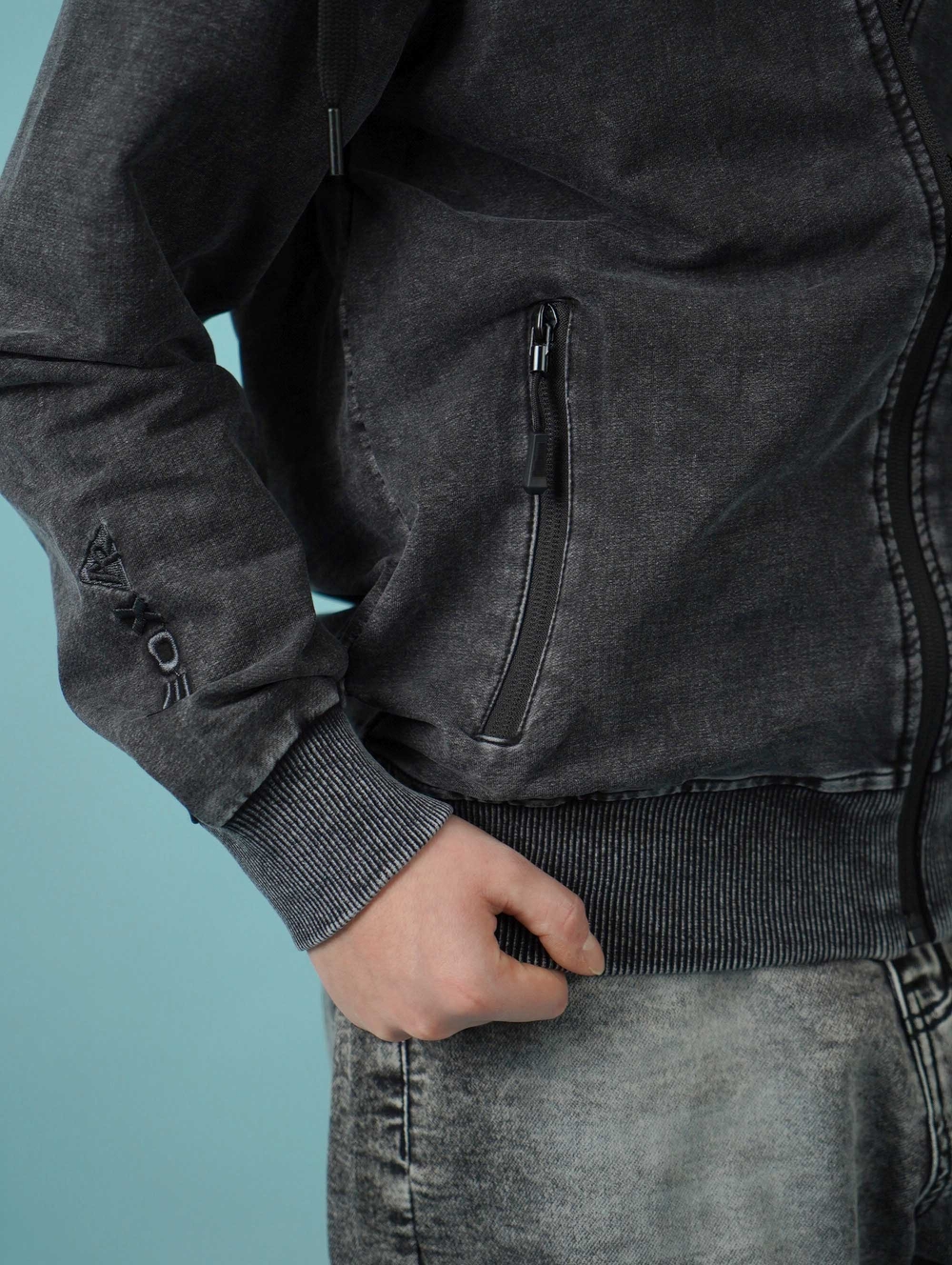 Підліткове худі на застібці