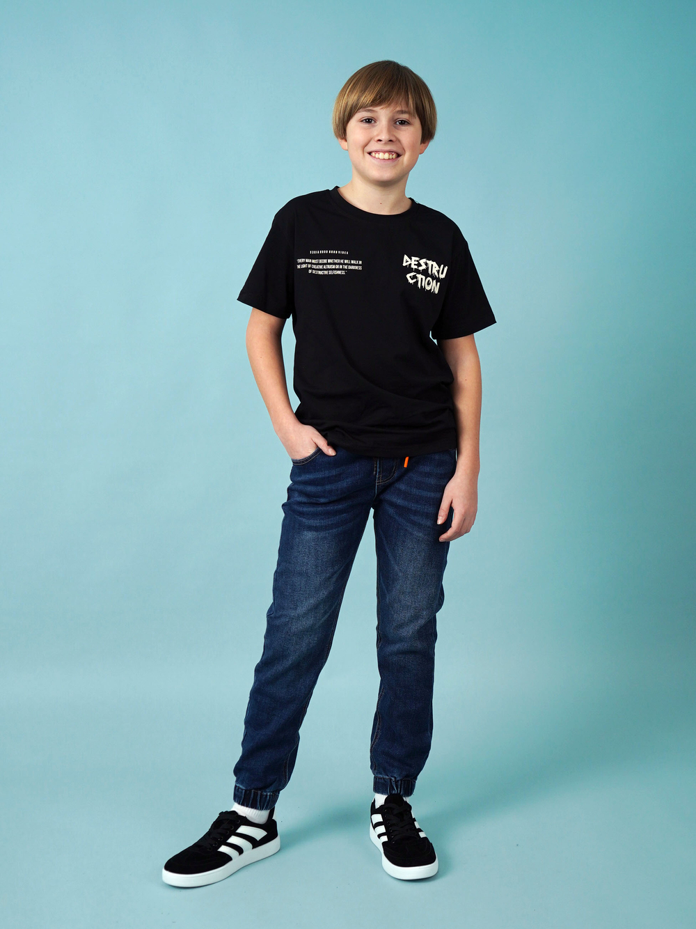 Темно-сині джогери